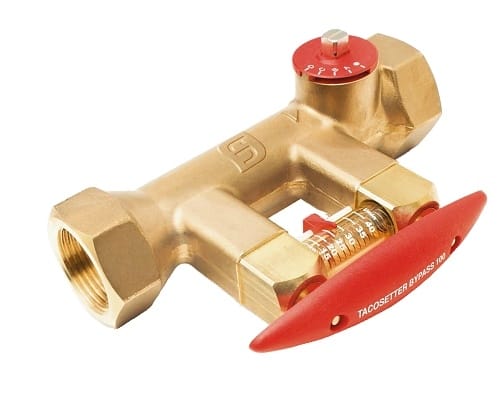 TCS line regulation valve