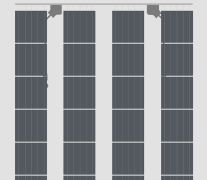 200 Wp 2×4 mm